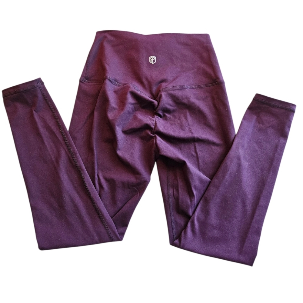 Born Primitive Ruched Purple Leggings Small